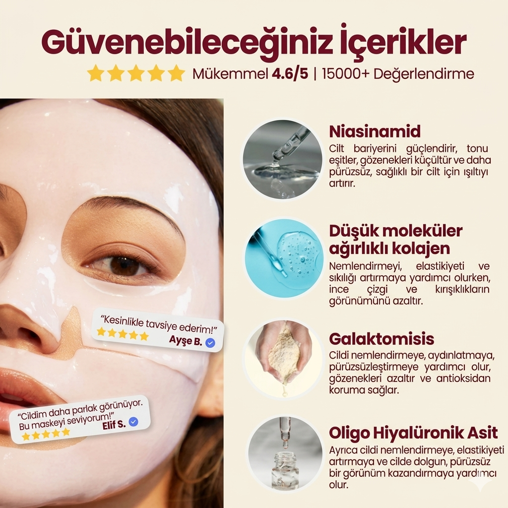 Novalisse Bio-Kolajen Maskesi